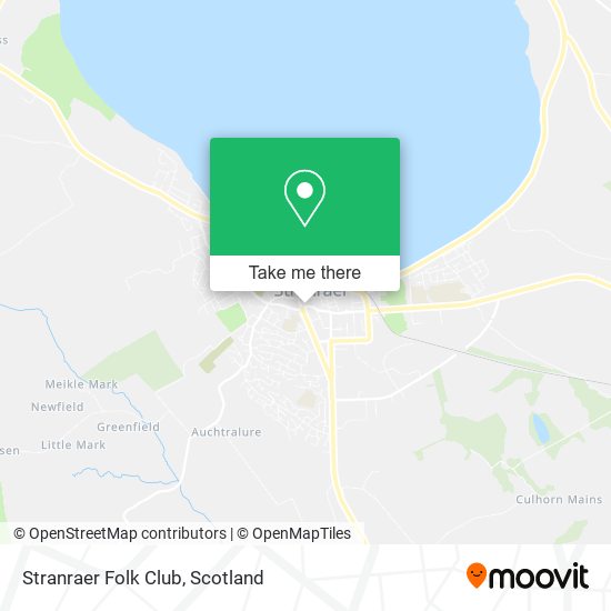 Stranraer Folk Club map