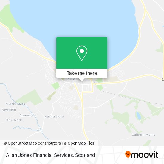 Allan Jones Financial Services map