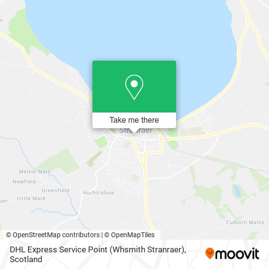 DHL Express Service Point (Whsmith Stranraer) map