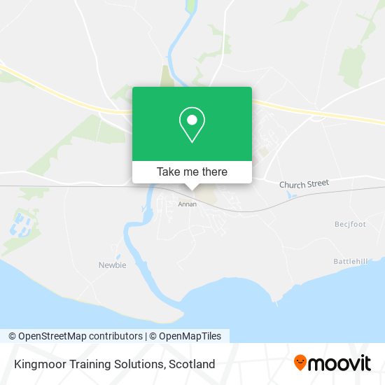 Kingmoor Training Solutions map