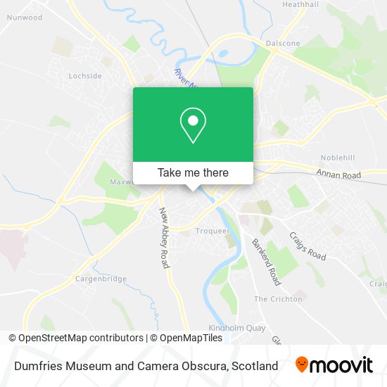 Dumfries Museum and Camera Obscura map