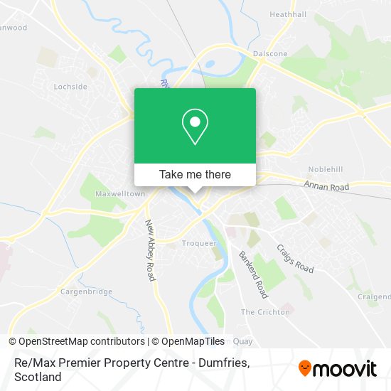 Re / Max Premier Property Centre - Dumfries map