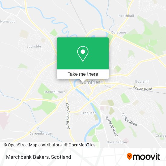 Marchbank Bakers map