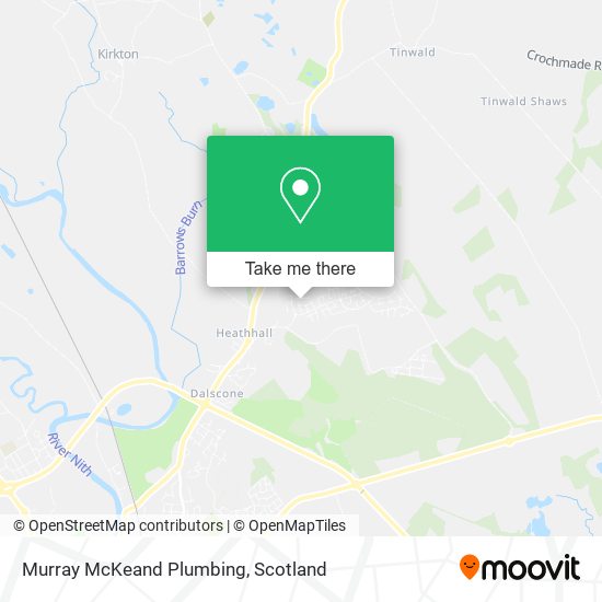 Murray McKeand Plumbing map