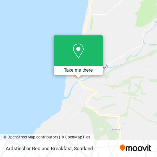 Ardstinchar Bed and Breakfast map