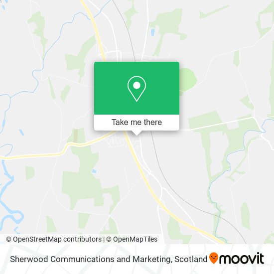 Sherwood Communications and Marketing map