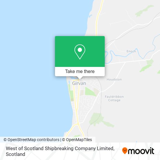 West of Scotland Shipbreaking Company Limited map