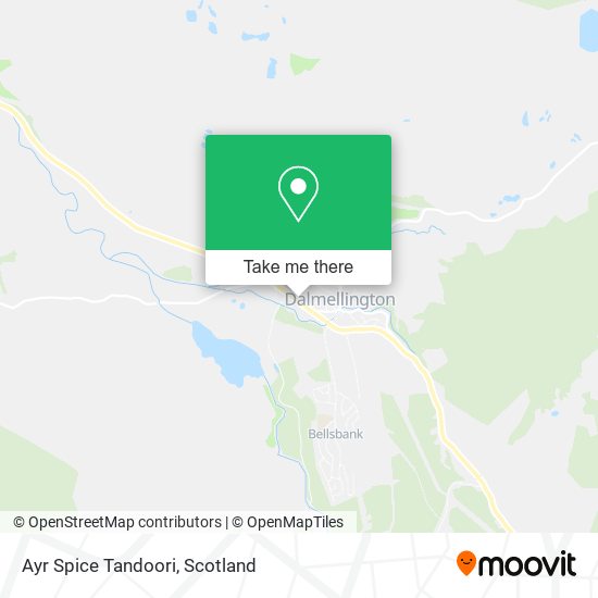 Ayr Spice Tandoori map