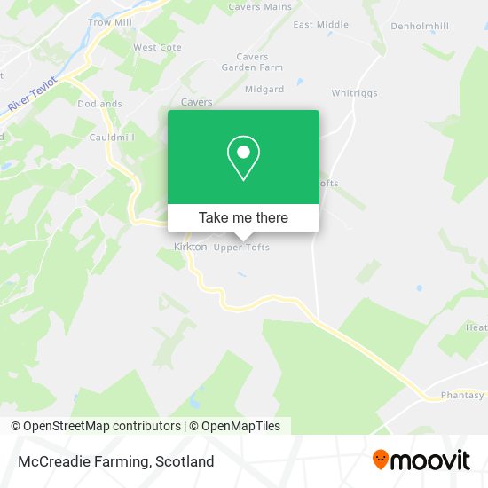 McCreadie Farming map