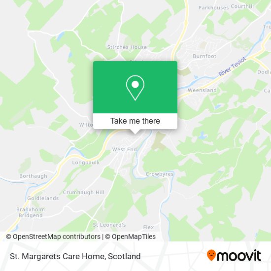 St. Margarets Care Home map