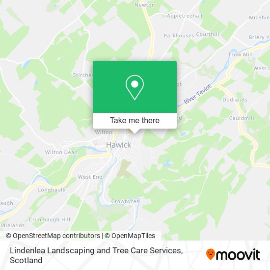 Lindenlea Landscaping and Tree Care Services map