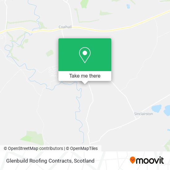 Glenbuild Roofing Contracts map