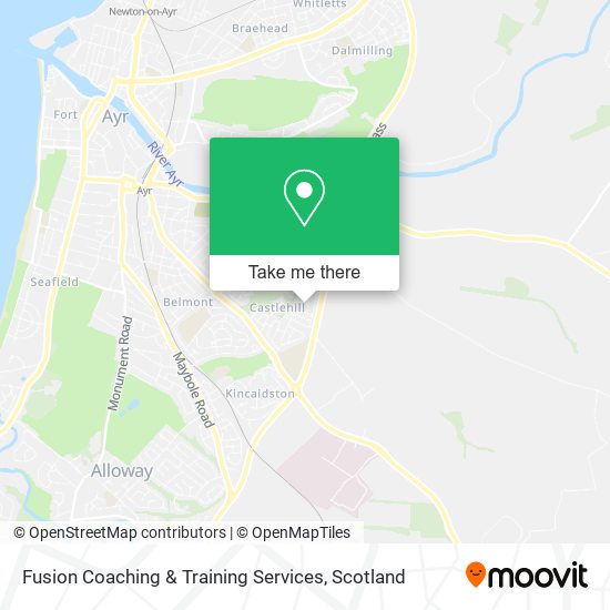Fusion Coaching & Training Services map