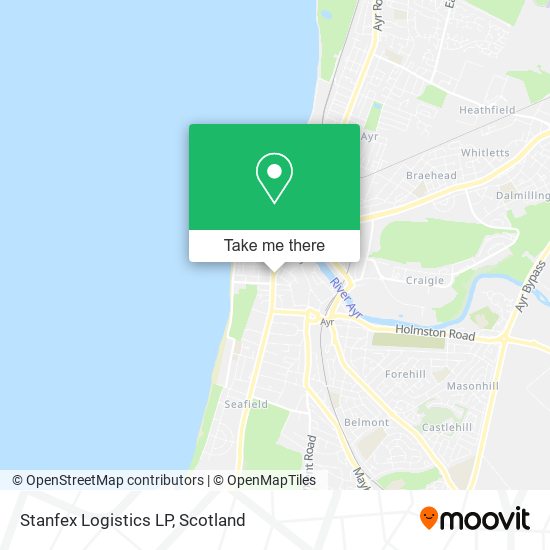 Stanfex Logistics LP map