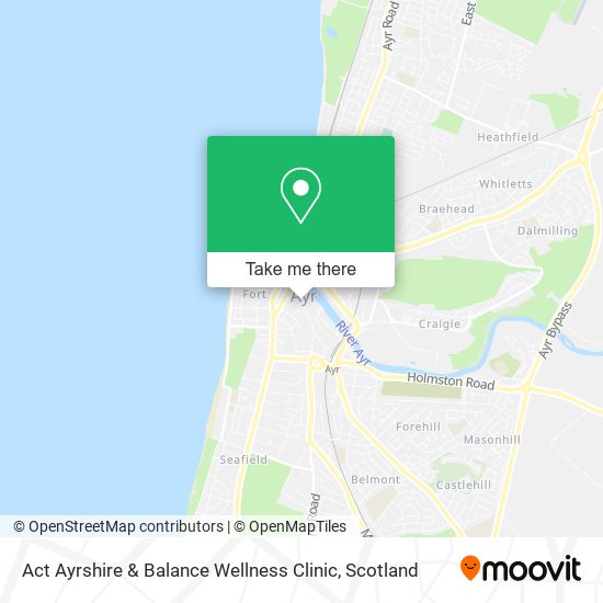 Act Ayrshire & Balance Wellness Clinic map