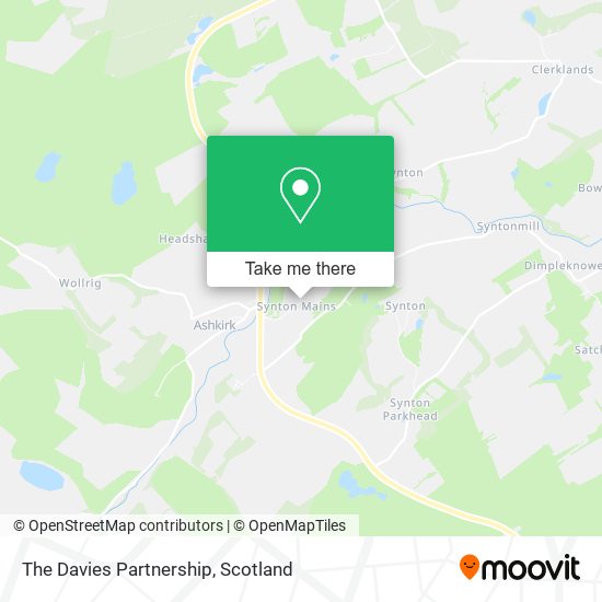 The Davies Partnership map
