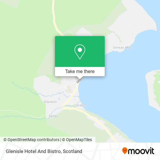 Glenisle Hotel And Bistro map