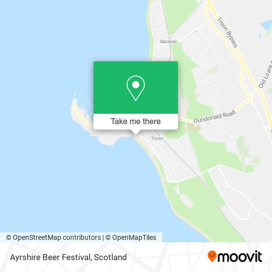 Ayrshire Beer Festival map