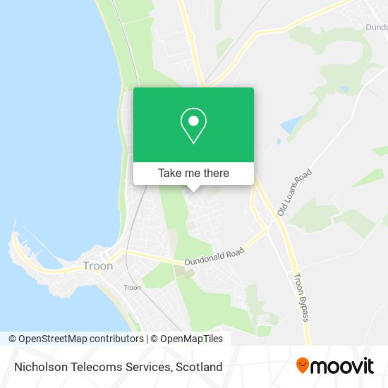 Nicholson Telecoms Services map