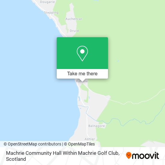 Machrie Community Hall Within Machrie Golf Club map