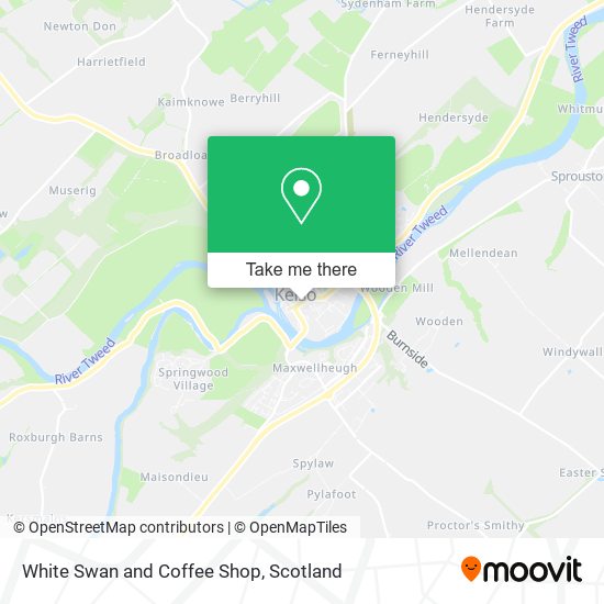 White Swan and Coffee Shop map