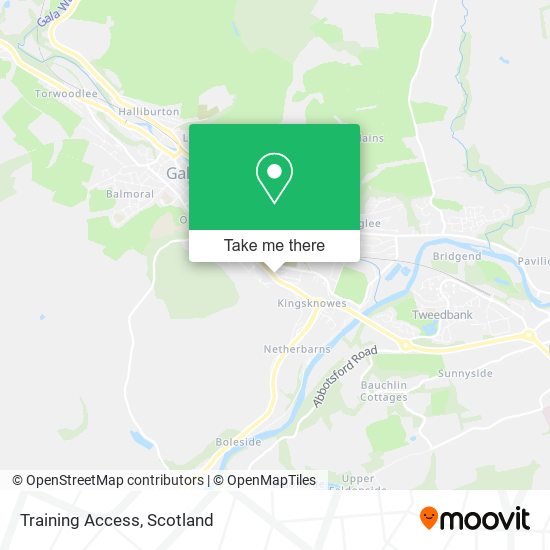 Training Access map