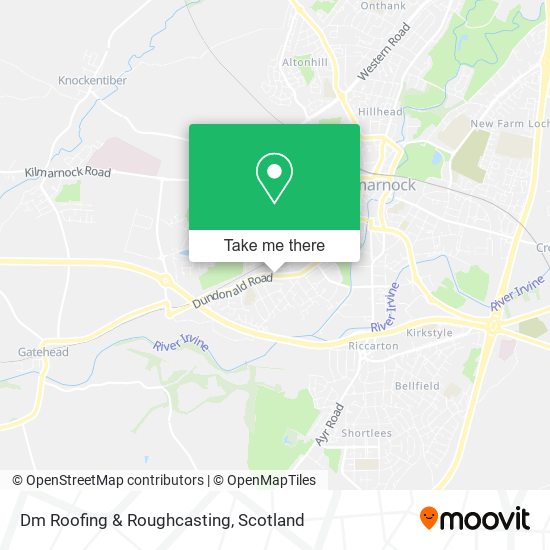 Dm Roofing & Roughcasting map