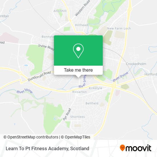 Learn To Pt Fitness Academy map