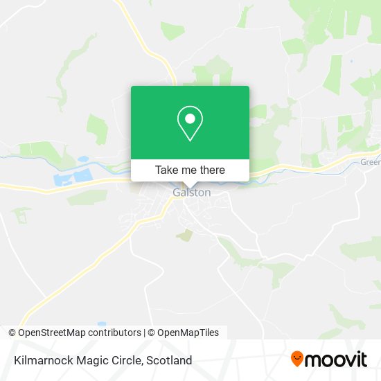 Kilmarnock Magic Circle map