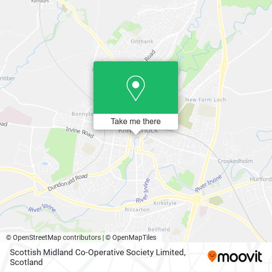 Scottish Midland Co-Operative Society Limited map