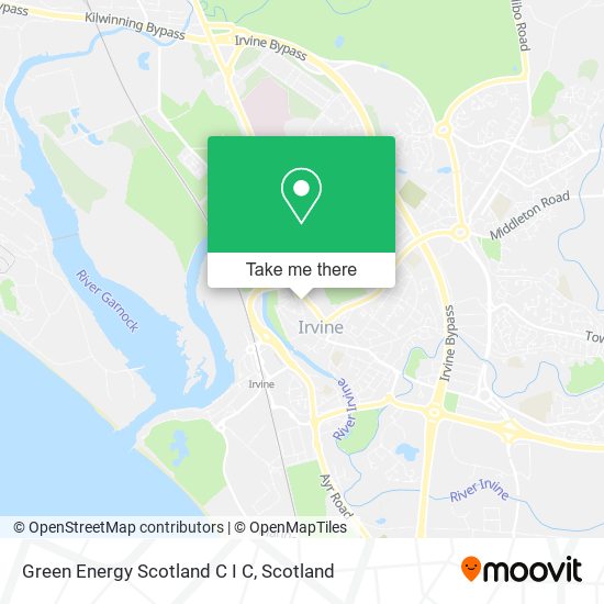 Green Energy Scotland C I C map
