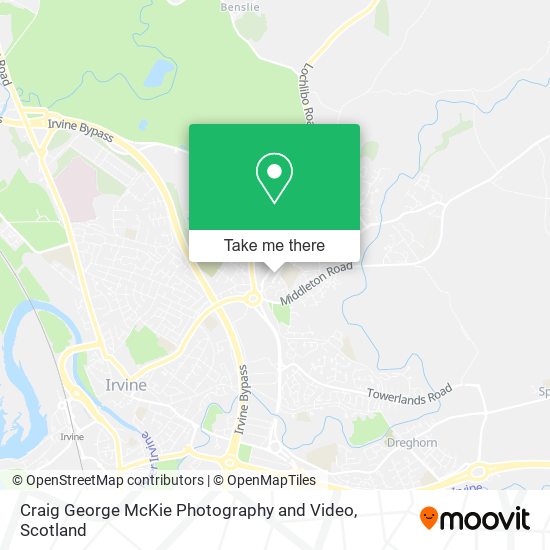 Craig George McKie Photography and Video map