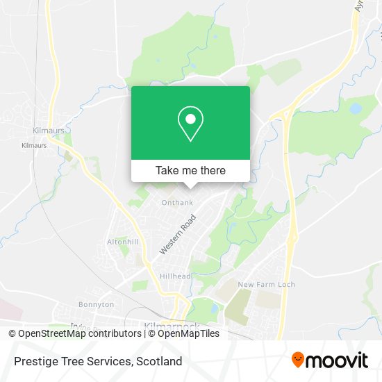 Prestige Tree Services map