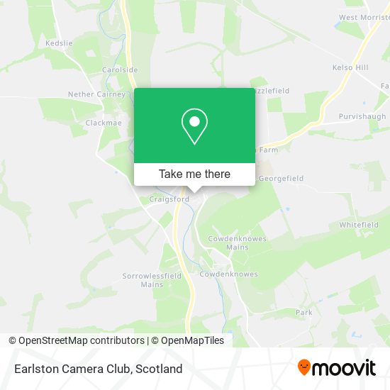 Earlston Camera Club map