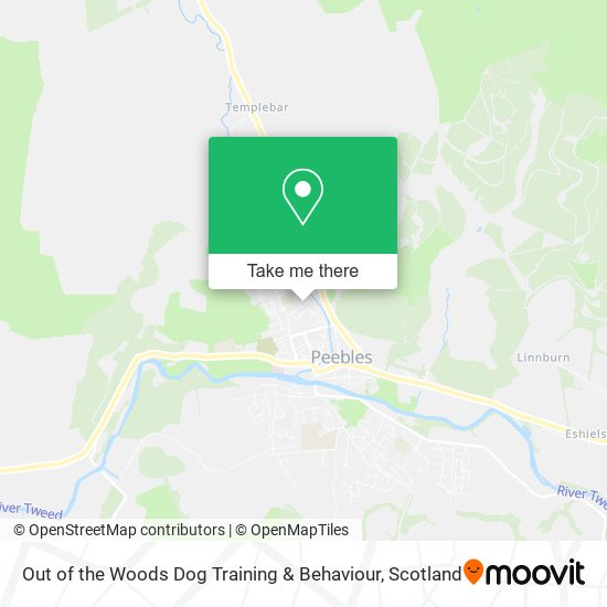 Out of the Woods Dog Training & Behaviour map