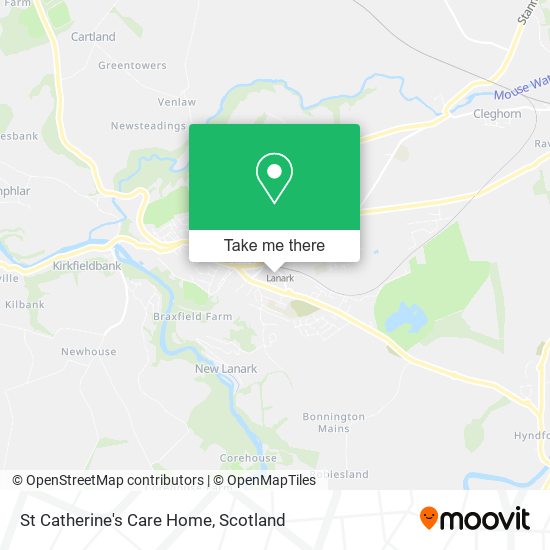 St Catherine's Care Home map