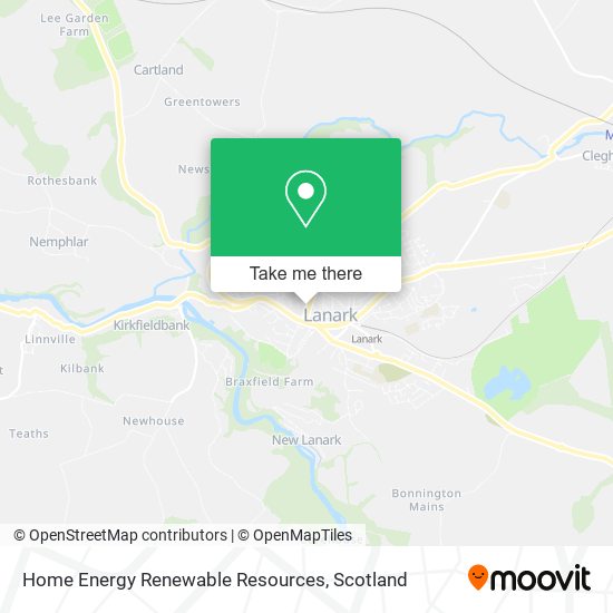 Home Energy Renewable Resources map