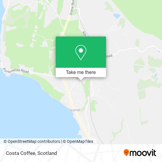 Costa Coffee map