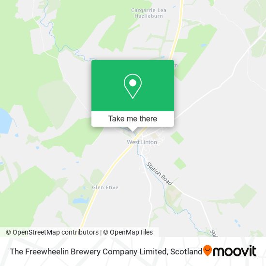 The Freewheelin Brewery Company Limited map