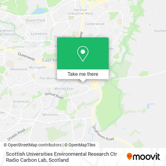 Scottish Universities Environmental Research Ctr Radio Carbon Lab map