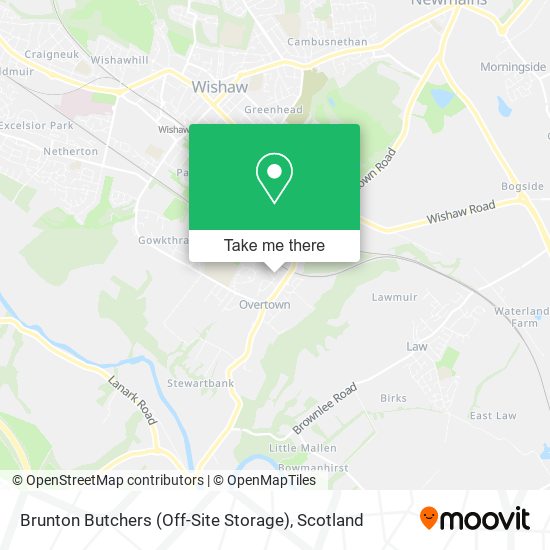 Brunton Butchers (Off-Site Storage) map