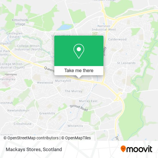 Mackays Stores map