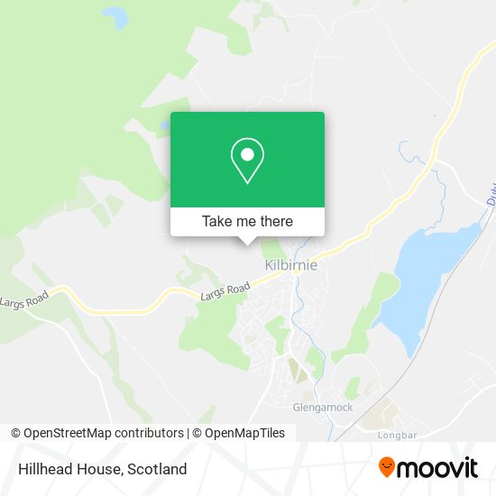 Hillhead House map