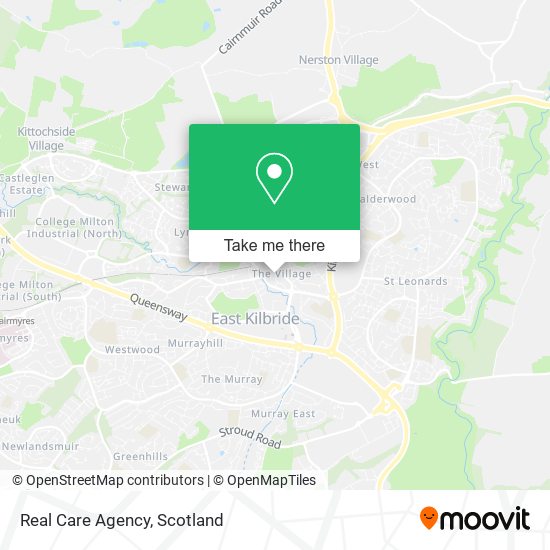 Real Care Agency map