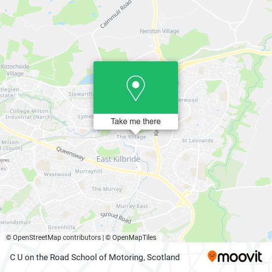 C U on the Road School of Motoring map