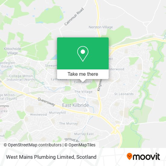 West Mains Plumbing Limited map