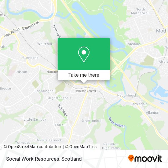 Social Work Resources map