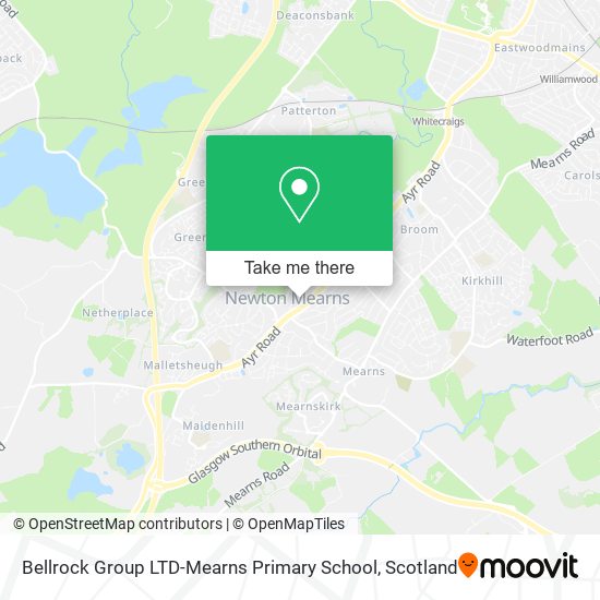 Bellrock Group LTD-Mearns Primary School map