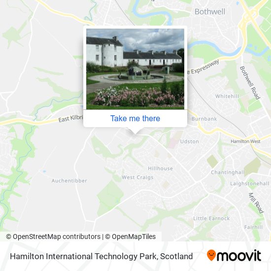 Hamilton International Technology Park map