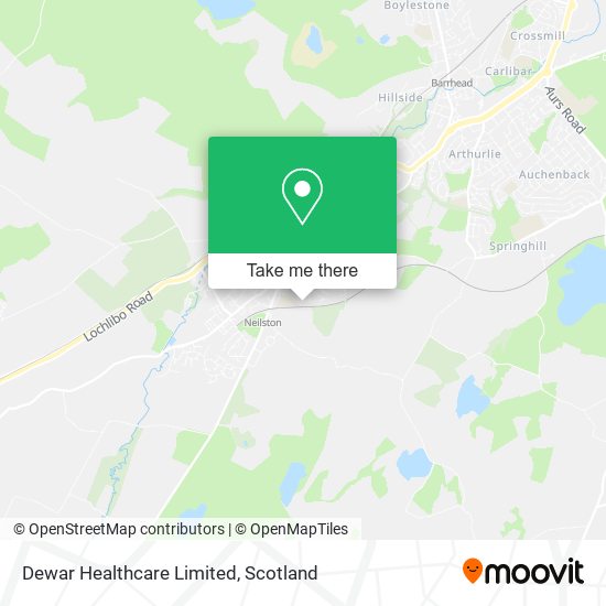 Dewar Healthcare Limited map